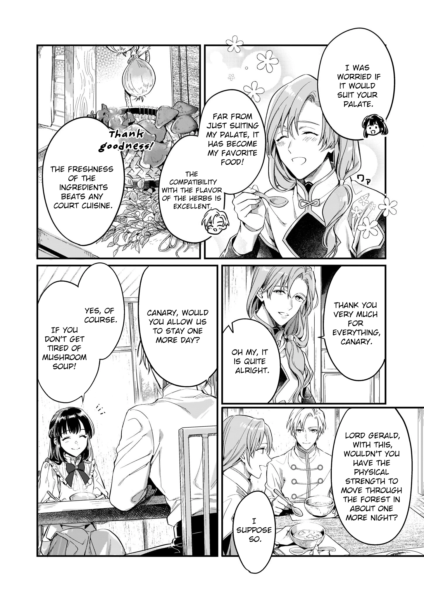 The Exiled Former Lady Loved by a Prince She Found in the Forest, Awakening as a Saint. Chapter 3 Page 26